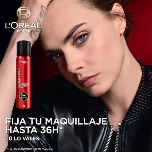 L'Oreal Paris ▫️ L'Oréal Paris Infaillible Spray Fixador de Maquilhagem 3 Segundos, 150 ml 2