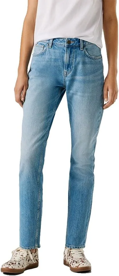 Pepe Jeans ▫️ Calças de ganga justas HW Violet - Calças de ganga para mulher