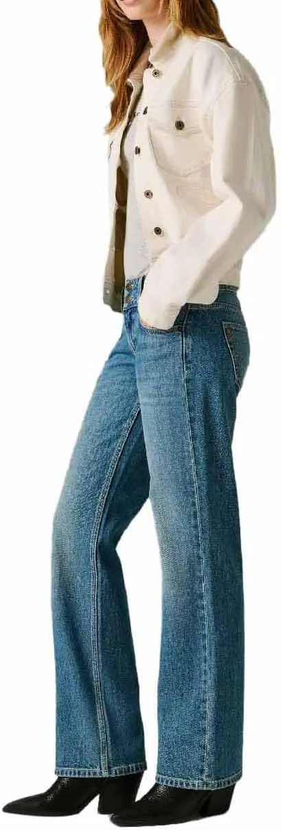 Pepe Jeans ▫️ Calças de ganga Straight LW Venus para mulher