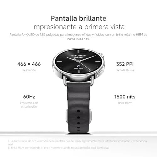 XIAOMI ▫️ Watch S4 41 mm, relógio inteligente, diâmetro de 41 mm, corpo ultraleve de 32 g, previsão do ciclo menstrual, mais de 150 modos desportivos, funções de segurança, HyperOS 3, bracelete em borracha fluorada (verde) 3