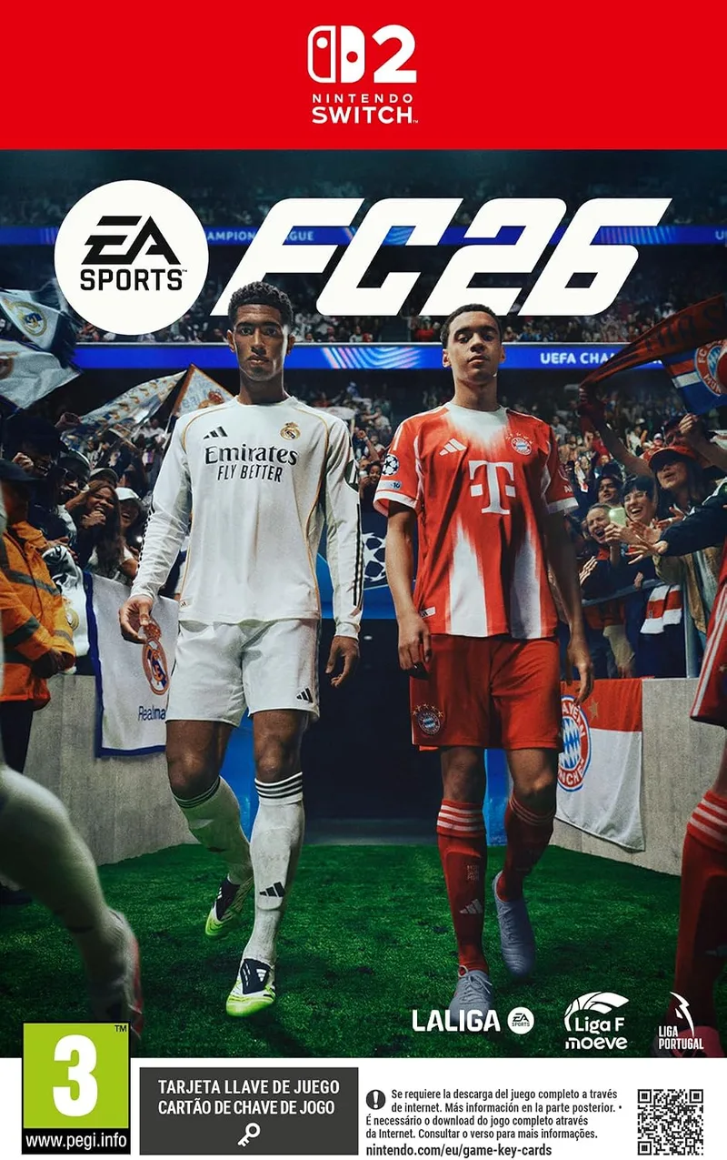 Electronic Arts ▫️ EA SPORTS FC 26 Edição Standard para Switch 2 | Cartucho | Jogos de vídeo | Espanhol