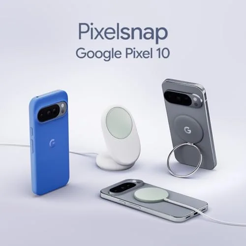 Google ▫️ Carregador Pixelsnap: Carregador sem fios Qi2 de 25 W (Criado pela ) 6