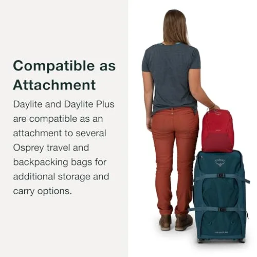 Osprey ▫️ Mochila Daylite para uso diário, 13 L, Torrent Blue 4