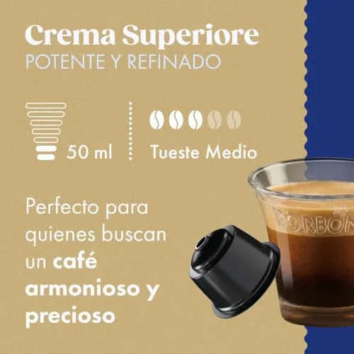 Caffè Borbone ▫️ Crema Superiore - 64 cápsulas de café - Intenso e requintado - Compatíveis com as máquinas de café da marca Nescafé®* Dolce Gusto®* 4