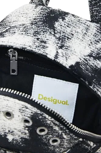 Desigual ▫️ Mochila de lazer Uranio Mombasa Backpack Tutti Fruti preta 4