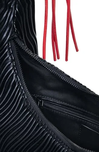 Desigual ▫️ Mala de ombro Litio Black Samarra Shoulder Bag Black, preta 2