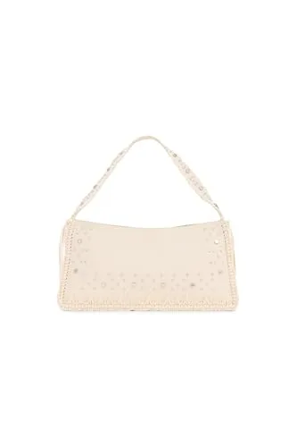 Desigual ▫️ Mala de ombro mala tipo bandolera Gallium Leiria Mini Shoulder Bag, bege cru 2