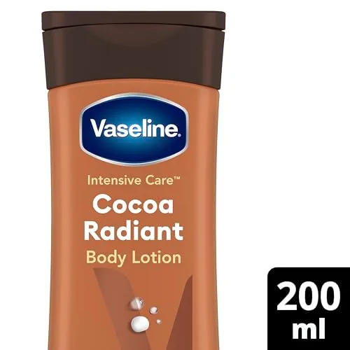 Vaseline ▫️ Intensive Care Cocoa Radiant, Loção Corporal Hidratante 48H 2