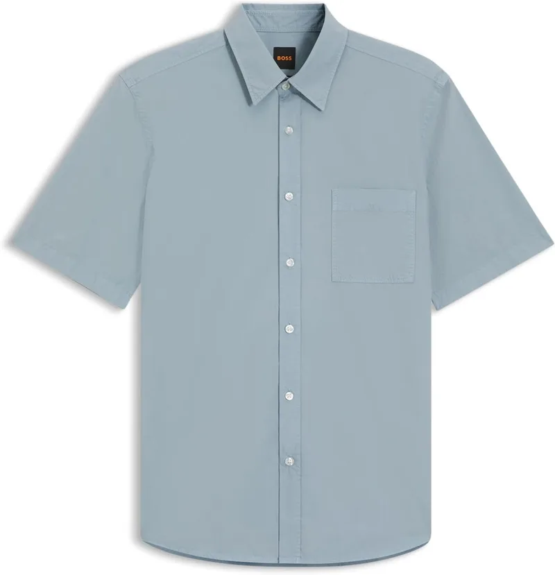 BOSS ▫️ Camisola para homem, azul claro/pastel 458, M