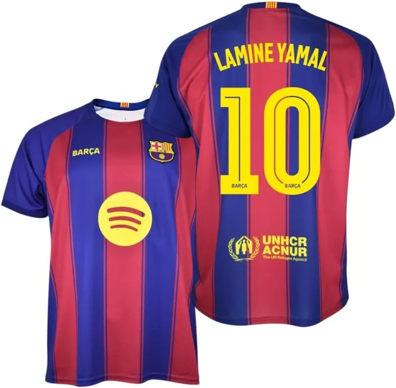 FC Barcelona ▫️ Polo n.º 1 Camisolas unissexo para adulto