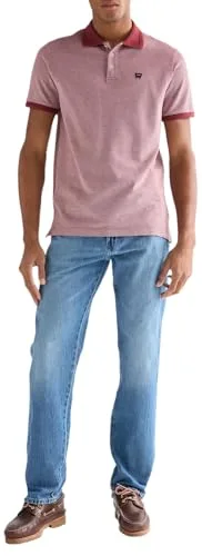 Wrangler ▫️ Camisa de homem - Corte regular - Camisa polo «Refined» - Azul-marinho escuro 4
