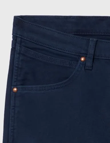 Wrangler ▫️ Calças de ganga para homem - Corte regular - Peak Comfort - Cáqui militar 2