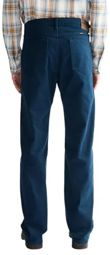 Wrangler ▫️ Calças de ganga para homem - Corte regular - Peak Comfort - Cáqui militar 3