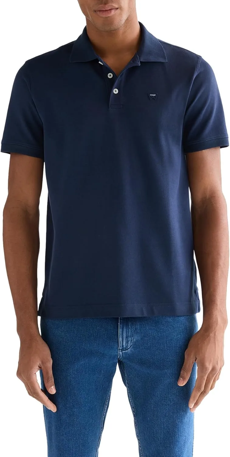 Wrangler ▫️ Camisa pólo Pólo Homem