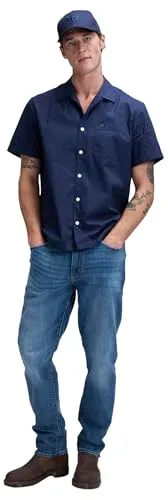 Lee ▫️ Camisa de homem - Corte descontraído - Camisa Resort - Mood Indigo 3