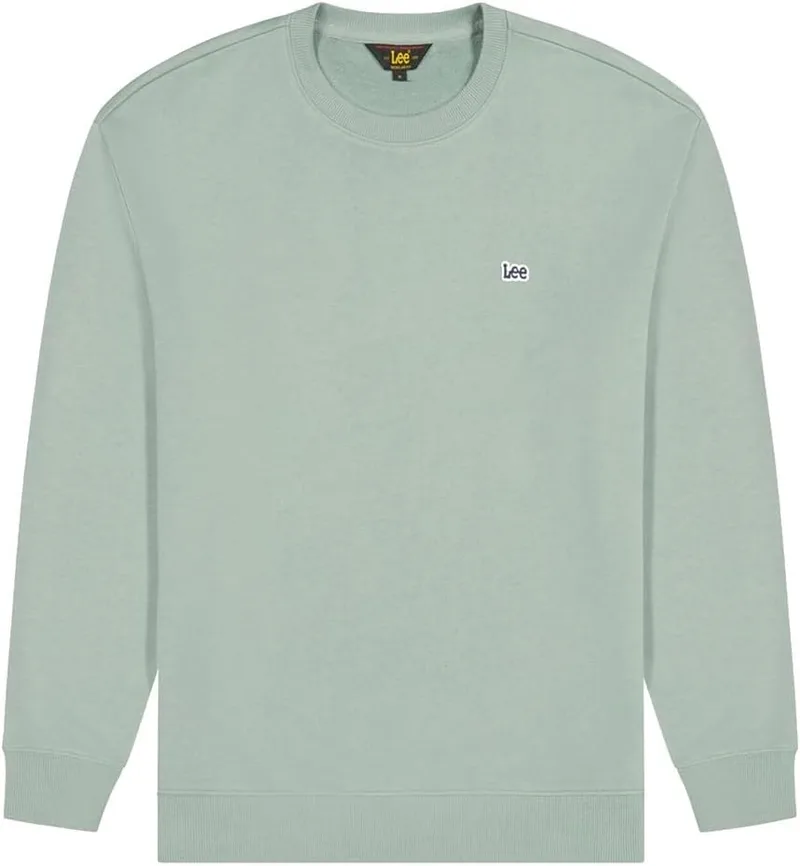 Lee ▫️ Sweatshirt Patch Crew SWS para homem