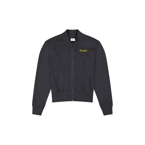 Wrangler ▫️ Camisola de senhora - Corte regular - Camisola Aviator - Cinza médio 4