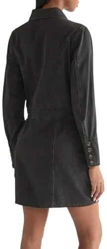 Wrangler ▫️ Vestido de senhora - Corte regular - Trail Trench Dress - Speedway Smoke 2