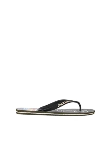 JACK & JONES ▫️ Jfwpalm Print Flip Flop, Chinelos para homem 2