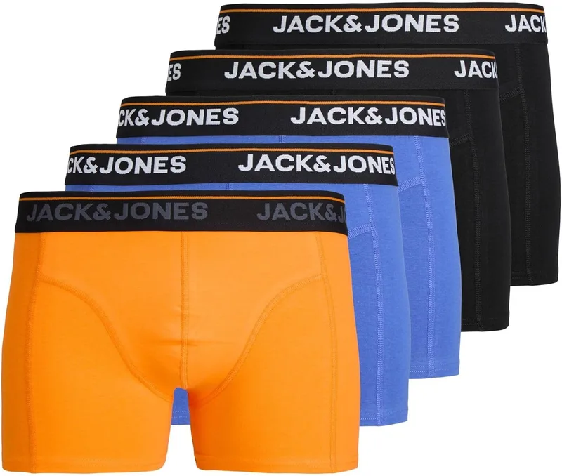 JACK & JONES ▫️ Jactheodore Solid Trunks 5 Pack (Conjunto de 5) para Homem