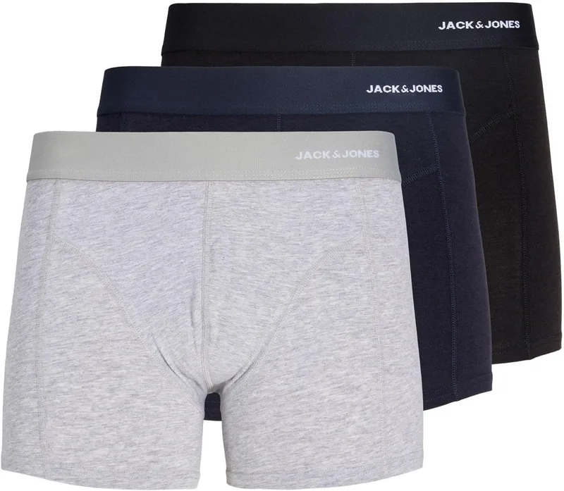 JACK & JONES ▫️ Jacgabriel Bamboo Trunks 3 Pack Sn (Conjunto de 3) para Homem