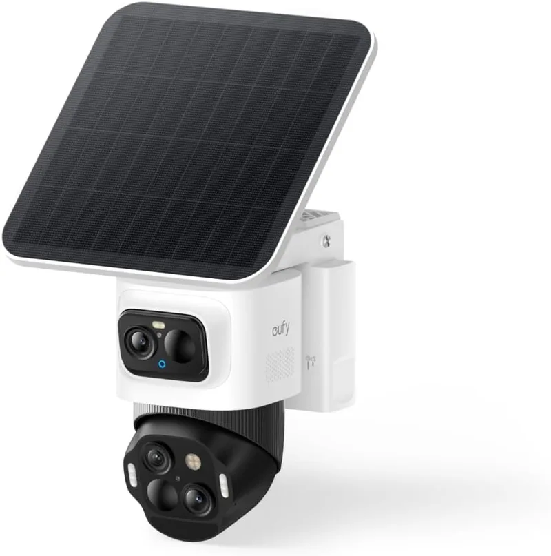 eufy Security ▫️ Câmara Solar Anker eufy SoloCam S4 com 3 lentes, PTZ e 4K para exterior