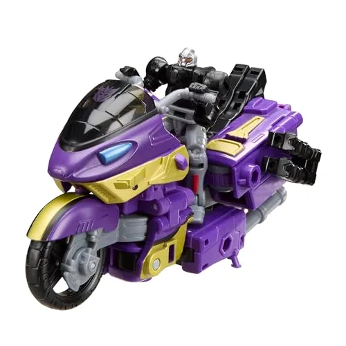 Transformers ▫️ Age of the Primes, Sideways, Figura conversível da classe Viajero com 14,5 cm, Figura de ação com 2 mini-figuras, Brinquedos robóticos, A partir dos 8 anos 5