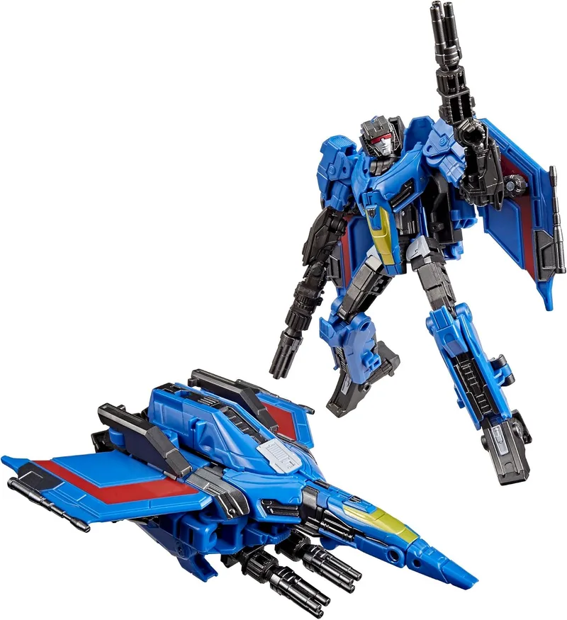 Transformers ▫️ Studio Series, One, Thundercracker Classe de Luxo, Figura Transformável de 13 cm, Brinquedos Robôs para crianças a partir dos 8 anos