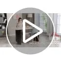 HOMCOM ▫️ Cadeiras de jantar de plástico com encosto curvo, conjunto de 2, cinzento 7