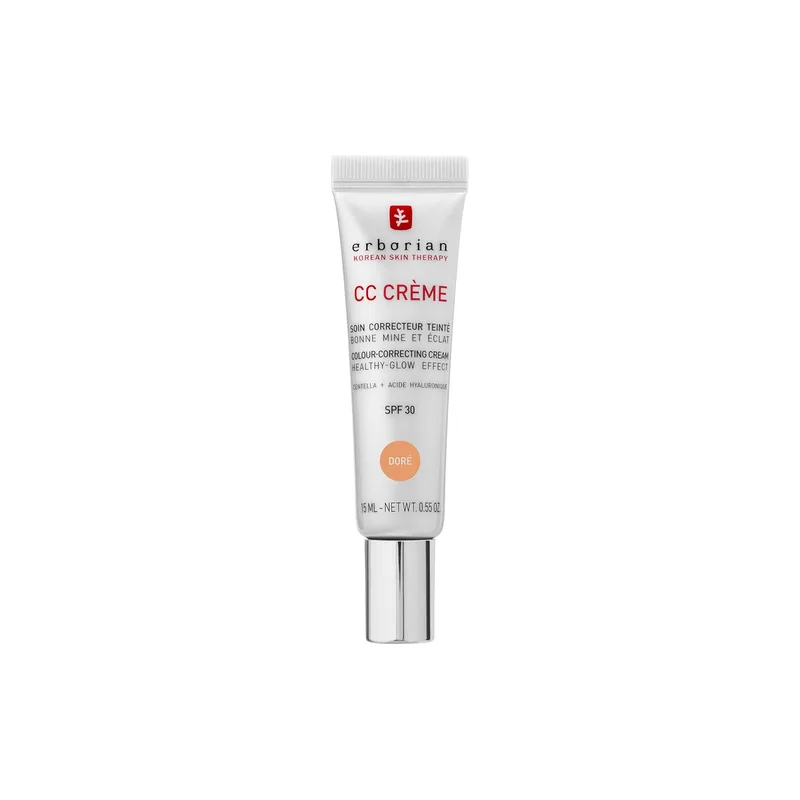 Erborian ▫️ CC Crème com Centella Asiática - Creme Facial Iluminador de Alta Definição e Maquilhagem - Proteção Solar FPS 30 - Cosméticos Coreanos