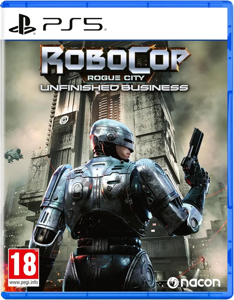 Nacon ▫️ Robocop: Rogue City - Unfinished Business, Videojogo para PS5 [Versão legendada em inglês].
