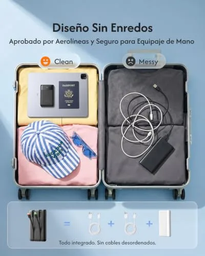 VEGER ▫️ Bateria Externa de Carregamento Rápido de 10 000 mAh com Cabo 4