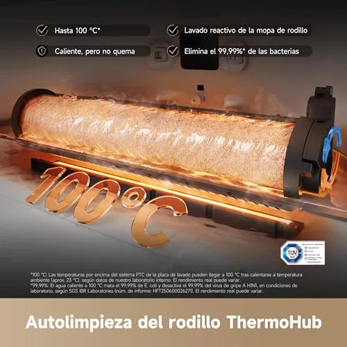 dreame ▫️ Aqua10 Ultra Roller Complete, aspirador robô com esfregona AquaRoll 6