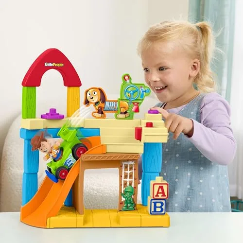 Fisher-Price ▫️ Little People Disney e Pixar Toy Story: Quarto do Andy 2