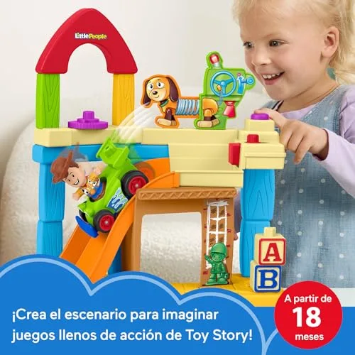 Fisher-Price ▫️ Little People Disney e Pixar Toy Story: Quarto do Andy 3