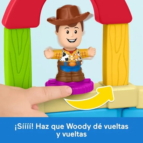 Fisher-Price ▫️ Little People Disney e Pixar Toy Story: Quarto do Andy 5