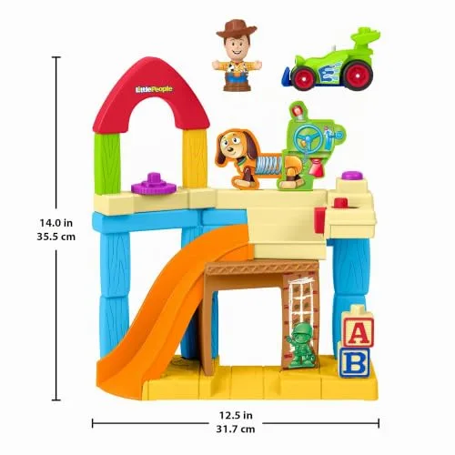 Fisher-Price ▫️ Little People Disney e Pixar Toy Story: Quarto do Andy 7