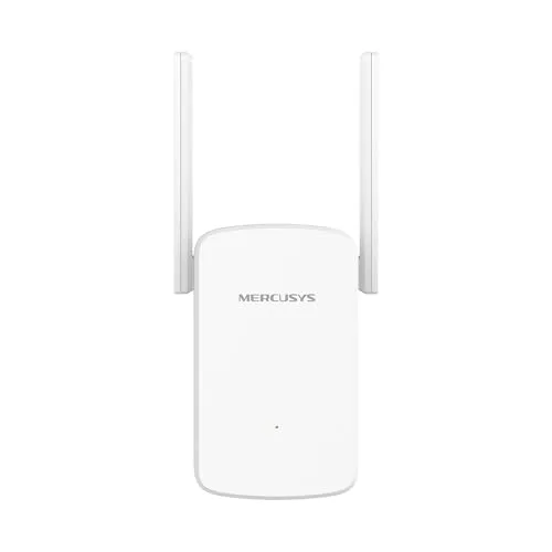 MERCUSYS ▫️ ME12 – Repetidor Wi-Fi 4, 300 M, 2,4 GHz, 2 antenas externas, Plug & Play 3
