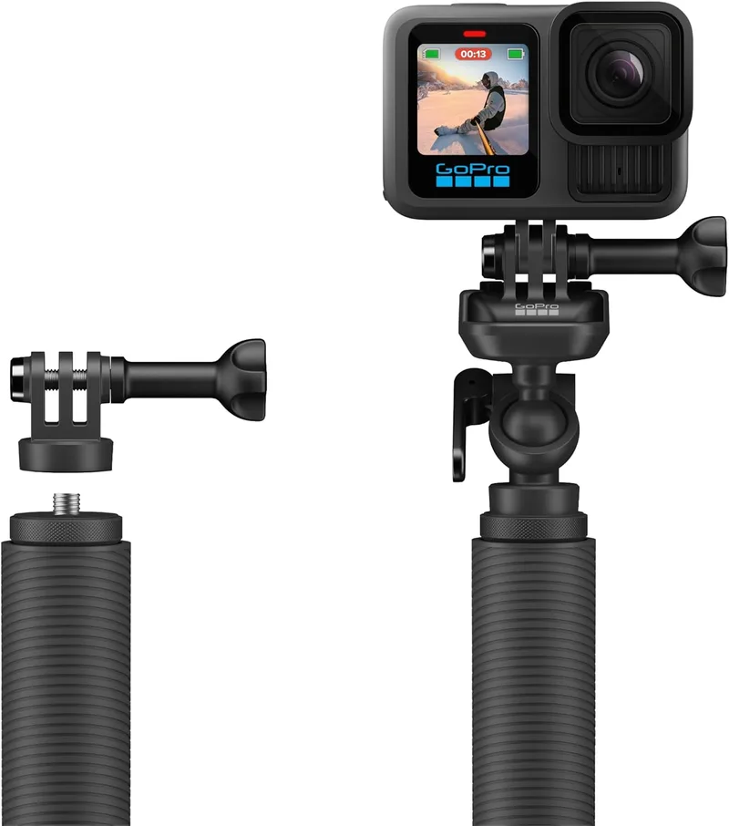 GoPro ▫️ Adaptador de dedo para tripé adaptador de rótula para tripé, parafuso borboleta - Acessório oficial