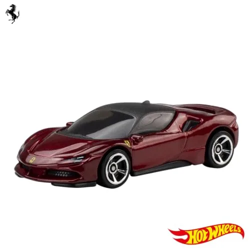 Hot Wheels ▫️ Conjunto de 5 carros Ferrari à escala 1:64 7