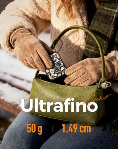 OCOOPA ▫️ Aquecedor de Mãos Recarregável, 2 Unidades, Aquecedor de Mãos Elétrico USB Reutilizável, 4000 mAh, 3 Níveis até 52 °C, Presentes Originais para Mulheres, Ideal para o Natal, Viagens e Atividades ao Ar Livre 2