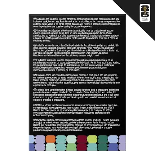 Monopoly ▫️ Panini Prizm: Campeonato do Mundo da FIFA, Caixa de cartões colecionáveis | Estrelas atuais e lendas do Campeonato do Mundo da FIFA | Presentes para os fãs de futebol 2