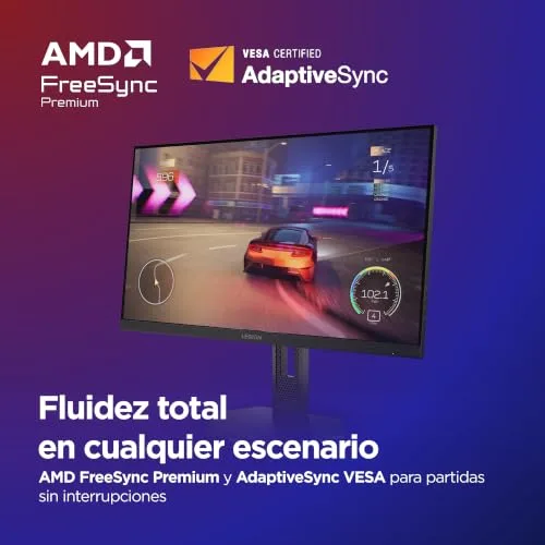 Lenovo ▫️ Monitor de jogos Legion 27U‑10 de 27" 4K UHD (160 Hz, IPS, 0,5 ms, HDR10, compatível com G‑Sync, FreeSync Premium, HDMI 2.1, ergonómico) – Preto Azeviche 7
