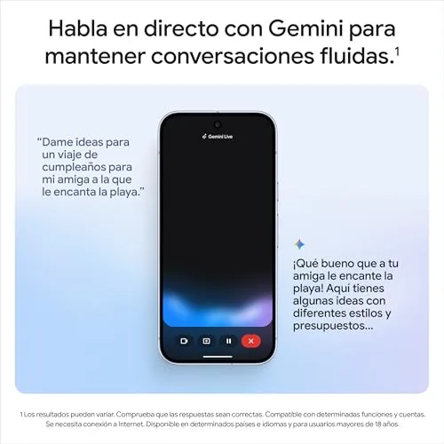 Google ▫️ Pixel 10 Pro XL - Smartphone Android desbloqueado com Gemini, tripla câmara traseira, bateria com autonomia superior a 24 horas e ecrã Super Actua de 6,8" - Obsidiana, 256 GB 6