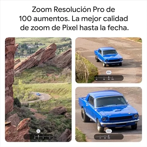 Google ▫️ Pixel 10 Pro XL - Smartphone Android desbloqueado com Gemini, tripla câmara traseira, bateria com autonomia superior a 24 horas e ecrã Super Actua de 6,8" - Lunar Stone, 256 GB 4