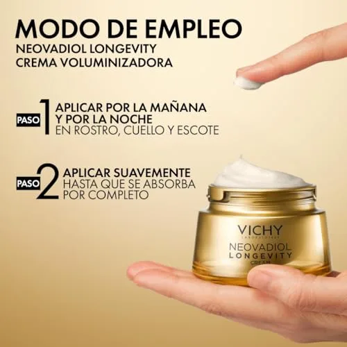 VICHY ▫️ Neo Volum CR Recarga, Creme antienvelhecimento, Peles maduras, 50 ml 5