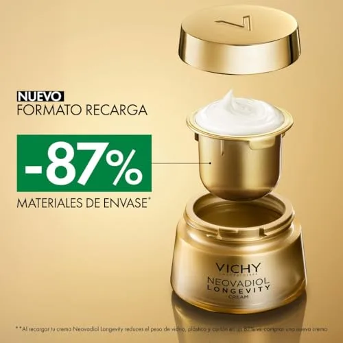 VICHY ▫️ Neo Volum CR Recarga, Creme antienvelhecimento, Peles maduras, 50 ml 6