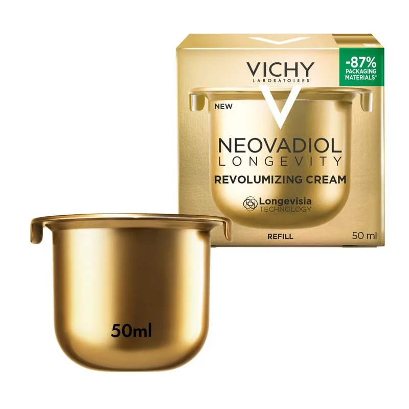 VICHY ▫️ Neo Volum CR Recarga, Creme antienvelhecimento, Peles maduras, 50 ml