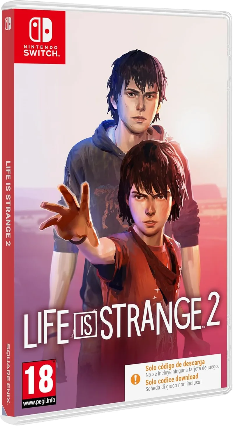 Square Enix ▫️ Life Is Strange 2 - Código numa caixa