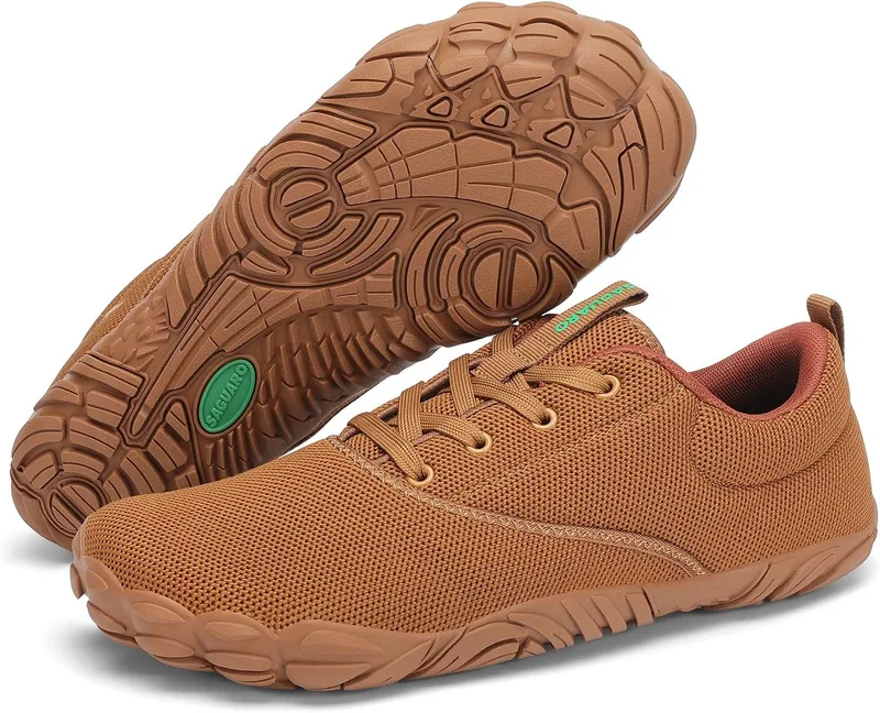 SAGUARO ▫️ Unisexo – Sapatos Barefoot antiderrapantes e leves para trail running, tamanhos 36-48